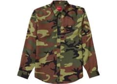 supreme silk camo shirtのサムネイル
