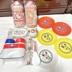 平成レトロ ハローキティ 水筒 お皿 調味料入れ マグカップ など