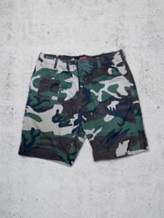 Supreme カモ柄　ハーフバギーパンツ　w34のサムネイル