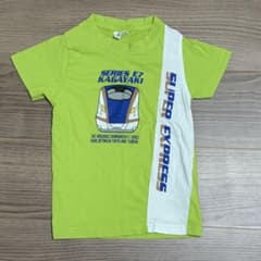 TRAIN GARAGE E7系 かがやき Tシャツ 110cmのサムネイル
