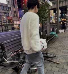 ニットセーター　韓国　美品のサムネイル