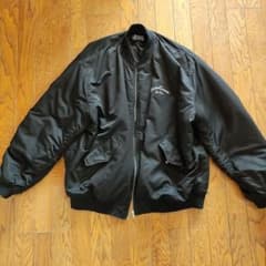 Rodeo Crowns MA-1ジャケット ブラックのサムネイル
