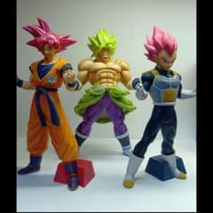 ドラゴンボール フィギュア 超刻武勇伝 孫悟空　ブロリー　ベジータ 3体セットのサムネイル