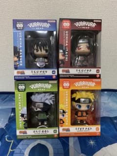 NARUTO 疾風伝 ナルト ゆらゆらヘッド フィギュア 4種セット - メルカリ