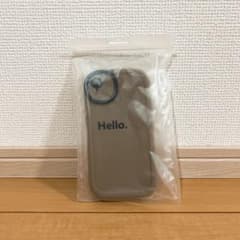 ⚠️iPhoneXR用⚠️ ケース ブラウン ブラック 英字のサムネイル