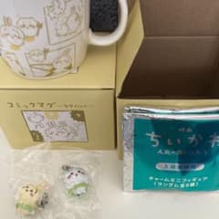 断*.様 ちいかわ コミックマグ ウヤハッ！ 映画特典チャームミニフィギュアセッのサムネイル