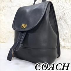 美品】オールドコーチ リュック バックパック レザー 9960 黒 1336 