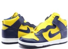 NIKE DUNK HIGH LE 紺黄のサムネイル