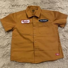 Dickies 半袖シャツ M ブラウンのサムネイル