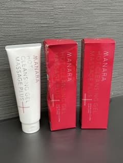 【新品未使用】マナラホットクレンジングゲルマッサージプラス200g✖️2個セット マナラ 3本まとめ ホットクレンジングゲル マッサージプラス 200g