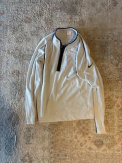 NIKE GOLF ハーフジップ プルオーバー ライトグレーのサムネイル