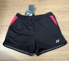 YONEX ウィメンズニットショートパンツ ブラック Oサイズのサムネイル