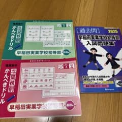 過去問 2025 早稲田実業学校初等部 パーフェクトセットのサムネイル