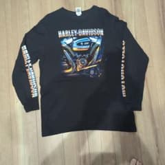 Harley-Davidson 長袖Tシャツ ブラック XL - メルカリ