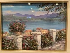 岩田専太郎 木版画三撰 『女ごころ』 「はじらい」 額装 美人画 アダチ