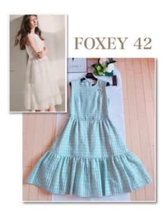 Rene 2022年バイカラー saraワンピース希少38 極美品　foxey FOXEY 13万 ジャガードワンピース 希少42 極美品 rene - メルカリ