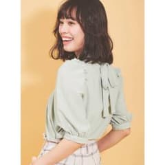 ☆ハイネックパフスリーブシフォンブラウス☆のサムネイル