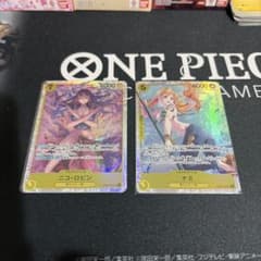 ワンピース カードゲーム ナミ、ニコ・ロビン SR セット ワンピース カードゲーム ナミ ニコ・ロビン セット - メルカリ