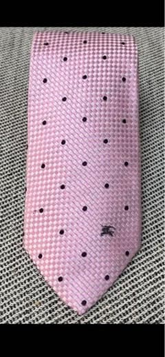 バーバリー ブラックレーベル ドット柄 ピンク ネクタイ - メルカリ