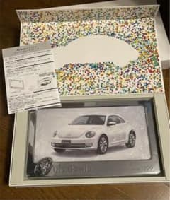 The Beetle 1000台限定のオリジナルナンバープレートワーゲンビートルのサムネイル