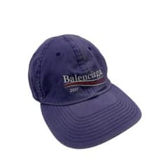 Balenciaga バレンシアが ネイビー 紺色Archetype キャップ - メルカリ