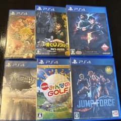 PS4 ソフト 5本セット まとめ売りのサムネイル