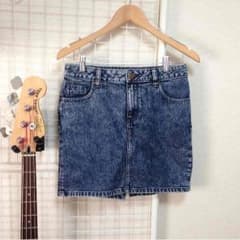 ♡ぴょん様専用♡ローリーズファームケミカルデニムスカート♡のサムネイル