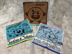 BT21 タオル ハンカチ 3枚セット 新品のサムネイル
