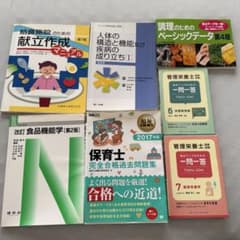 管理栄養士 テキスト 参考書 問題集 セット - メルカリ