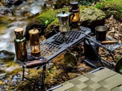 【中古】THE HALF FOLD MINI TABLE サテンブラックのサムネイル
