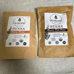OSI ORGANIC ヘナ オレンジ＆ダークブラウン 2点セットのサムネイル