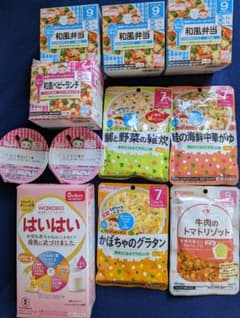 (再販中、コメントOK)離乳食と粉ミルクセットのサムネイル