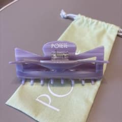 POTETE リボンクリップ　パープルのサムネイル