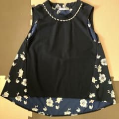 レディース　ノースリーブ　花柄のサムネイル