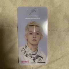 treasure HMV特典　ヒョンソク　クリアしおりのサムネイル