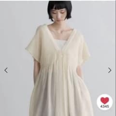 LOWRYS FARM シャーリングチュニックフレンチスリーブのサムネイル