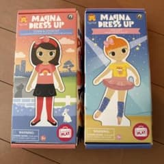 Tiger Tribe マグネット着せ替え人形 2種セットのサムネイル