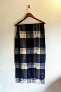 《ボルサリーノ》カシミア100%大判マフラーのサムネイル