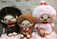 モンチッチぬいぐるみ4体セット【65】