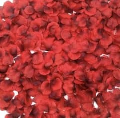 造花 ローズペタル レッドのサムネイル