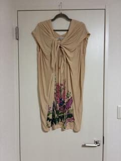 TSUMORI CHISATO 花柄プリント ワンピース チュニック ドルマンのサムネイル