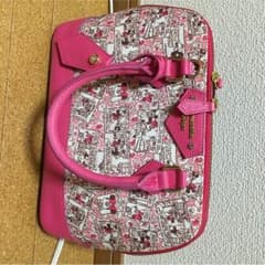 サマンサベガ ミニーちゃん柄ハンドバッグのサムネイル