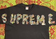 シュプリーム トイパイルTシャツ　ブラックMサイズ21ssのサムネイル