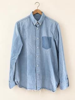 THE SHIRT by upper hights デニムシャツ 2 カットオフのサムネイル