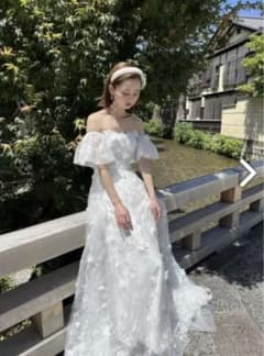 ☆24時間限定セール☆ウェディングドレス前撮り お色直し フラワー