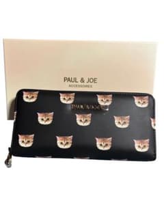 【新品未使用】PAUL & JOE ヌネット 長財布 ブラック ｜箱なし値引き可のサムネイル