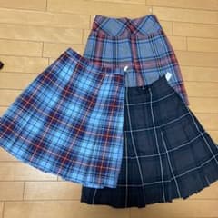 スコッチハウス　ウールスカート１６０センチ　おまとめのサムネイル
