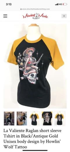 Mischief made ミスチフメイド ラグラン Tシャツのサムネイル