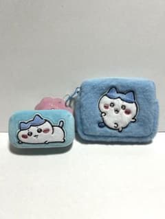Chiikawa Hachiware Fluffy Mini Pouch/Jewelry Mini Case - Brand New - Anonymous Shipping