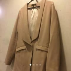 リエンダ rienda ロングジャケット ベージュのサムネイル